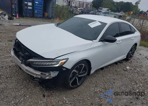 2022 Honda Accord Sport из США, поврежденный, VIN 1HGCV1F35NA089315